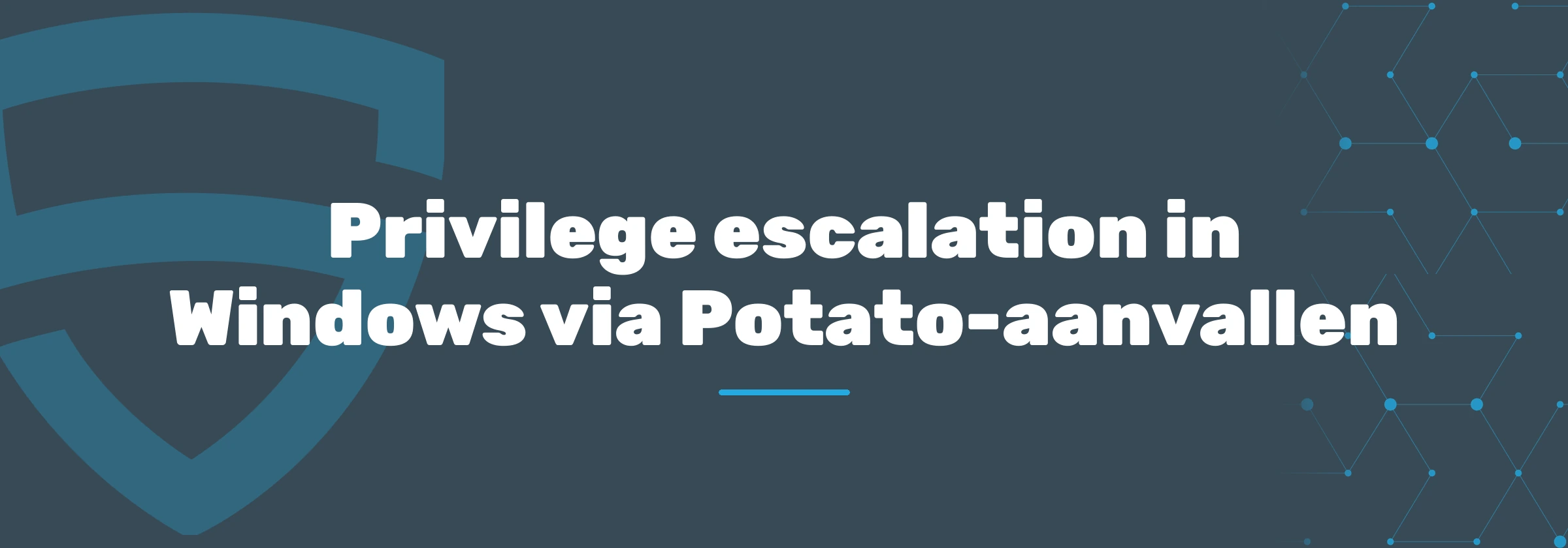 Privilege escalation in Windows via Potato-aanvallen
